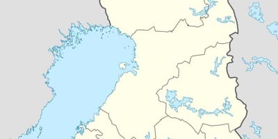 Finlandia lokalizacja mapie 